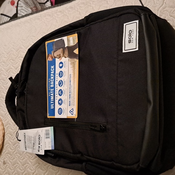 SOLO New York Re:Define Black B1ackpack NWT - Picture 3 of 12